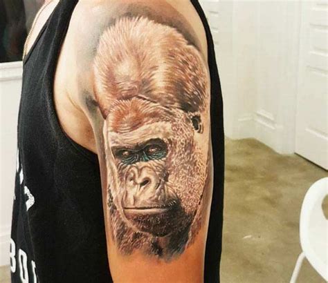 50+ Amazing Gorilla Tattoos with Meaning